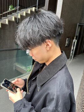 アオ(ao.) 簡単セット刈り上げツーブロックマッシュ