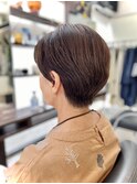 ブラッシングショート×上質白髪染め