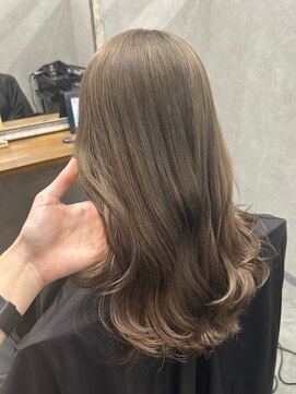 シークレット 登戸店(Secret) ブリーチなしグレージュ