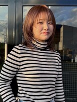 ラロ(raro)&nbsp;ミディアムウルフで簡単スタイリング