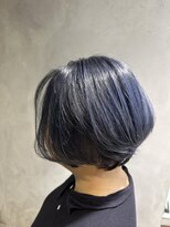 エスフォーヘアデザイン(es for hair design)&nbsp;ネイビーボブ