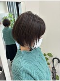 丸みショートカット
