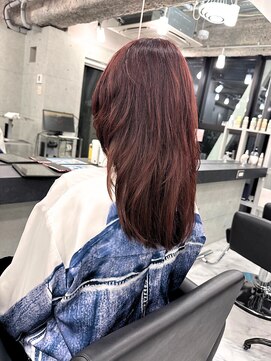 エンディアリング 東銀座(Endearing) ★レイヤーカット イメチェン 美髪 ホワイトブロンド