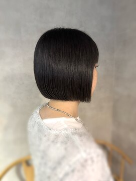 エンクス(enx) 朝もまとまるオシャレなボブ