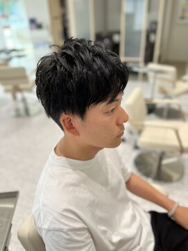 アッシュ 宮前平店(Ash) メンズニュアンスパーマ