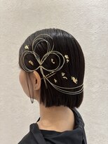 アース 新瑞橋店(HAIR&MAKE EARTH) 振袖にも似合う♪水引ヘアセット