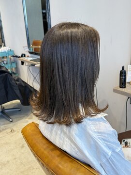 クルニエ(crenier) アッシュベージュ/透け感カラー