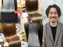 【店長 辰己大介 @tdk0801】髪質改善カラー/オベリクス/美髪/ダメージレスカラー