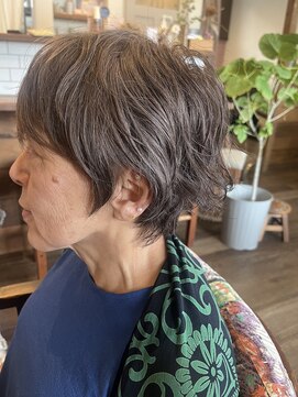 ヘアーエダ(hair eda.) ショートパーマ