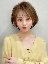 アフロートフクオカ(AFLOAT FUKUOKA)&nbsp;【AFLOAT 福岡】小顔前髪あり後れ毛サイドバングメルティカラー