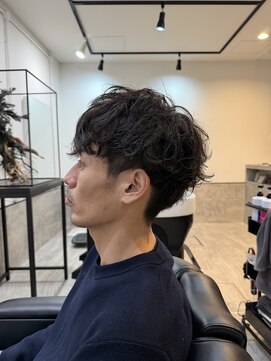 メンズニュアンスパーマ