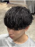 綿貫航太◎社会人~学生におすすめ!やりすぎないシャドウパーマ