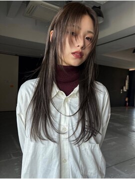 シティ(sity.) 天神 ブリーチカラー 顔まわりレイヤー レイヤーカット