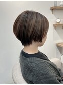 丸みショート