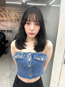 ロンド マーレ 天神大名店(Lond mare) 大人ガーリー/ミディアムレイヤーカット/似合わせカット