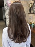 【四条烏丸】ブリーチなしでオリーブカラー×レイヤー