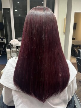 ニーフ 恵比寿(neaf) ハイトーン　ピンクカラー　ブリーチ　ベージュ