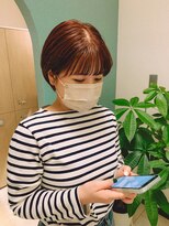 ココナ ヘア メゾンプリュス(cocona hair maison+)&nbsp;小顔似合わせカット愛されクールショート20代/30代40代50代/大阪
