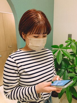ココナ ヘア メゾンプリュス(cocona hair maison+) 小顔似合わせカット愛されクールショート20代/30代40代50代/大阪