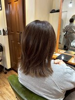 オーストヘアジジ(Aust hair Gigi)&nbsp;ハイライトとレイヤーボブ