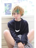 小顔虹色プラネットグリッター