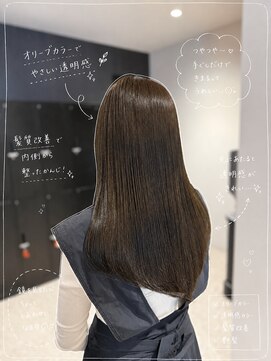 モク 神楽坂(mok) 赤み消しオリーブグレージュ♪