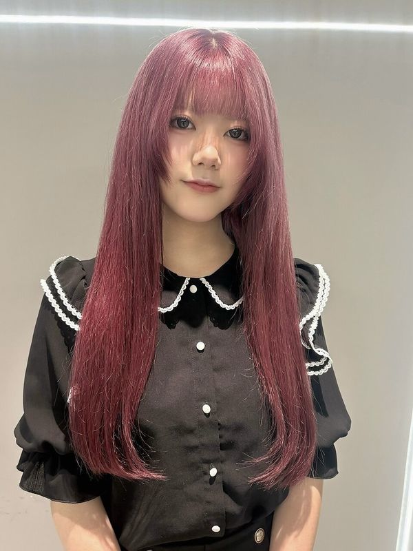 暖音】大人かわいいピンクカラー♪：L281032357｜ジェム(GEM)のヘア