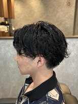 ザ クラン バイ ヘッドライト 仙台長町店(THE CLAN by HEADLIGHT) 【人気メンズパーマ】センターパート×ツイストスパイラル