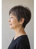 60代のヘアスタイルはLOAOL CARE江南店で☆ 白髪染め