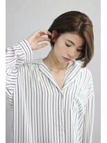 タグ(#tag) #ワンレンボブ