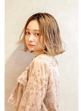 エン(enn) 【enn】ハイトーンボブ