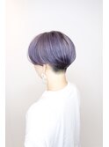ラベンダーグレーショート