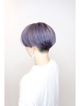 ソウコ(souko) ラベンダーグレーショート