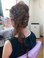 エミュウ(Emue)&nbsp;結婚式ヘアセット☆