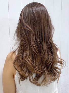 アイティー バイ アルバム 中野店(IT by ALBUM) ハイライトグラデーションロング_セミウェットウェーブ_ba307332