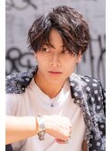 ACE センターパート×束間マッシュ