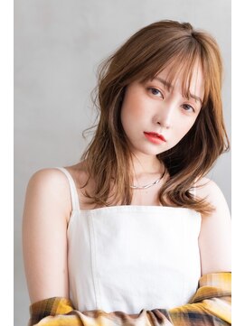 シエナ 渋谷(Siena) siena 大人ミディ×ライトブラウン 渋谷