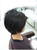 前下がりショートボブ