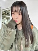 ◎話題!!酸性ストレート◎透明感あふれるアッシュカラー