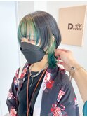 ウルフ×グラデーションインナー