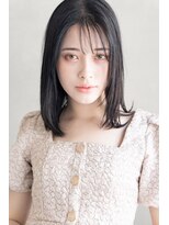 アルテ(ARTE)&nbsp;【ARTE表参道/青山】顔まわりレイヤーセミロング×透明感カラー