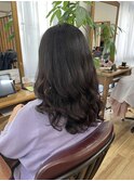 32mmコテ巻き風パーマ