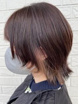 アンジュ 篠ノ井店(ange) ショートウルフスタイル