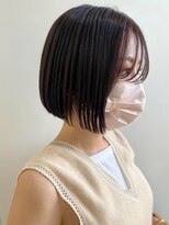 マザー(MOTHER)&nbsp;ダブルカラーピンクブラウンケアブリーチハイトーン髪質改善