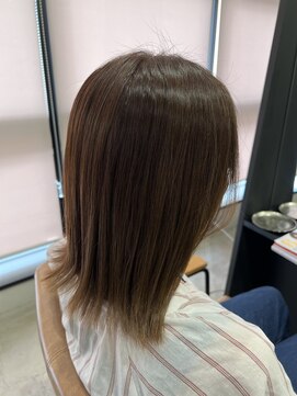 プレビア 上尾店(PREVIA) 髪質改善カラー☆アッシュベージュ