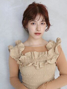 シアン(SYAN) 【清水】暖色カラー/ゆるっとアレンジ/カジュアルヘアセット