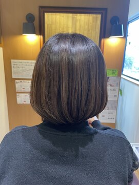 チアー ヘアリラクゼーション(cheer HAIRRELAXATION) 前下がりボブ