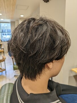 ヘアサロン ナノ(hair salon nano) 動きとまとまり ミニウルフ