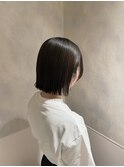 ボブ/切りっぱなしボブ/顔まわりカット