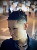 ヒロギンザ 新橋銀座口店(HIRO GINZA)&nbsp;スキンフェード×七三パーマ